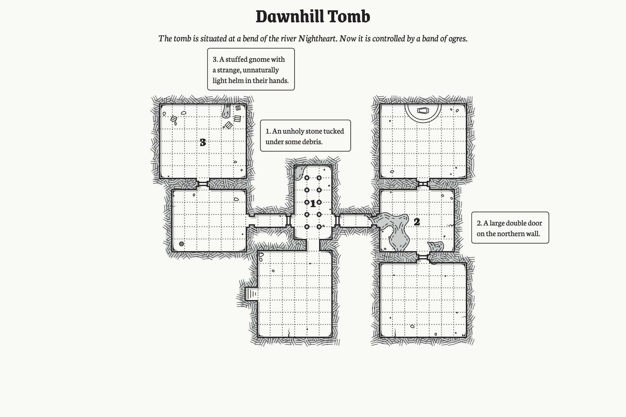 Example of one-page dungeon generator by Watabou.