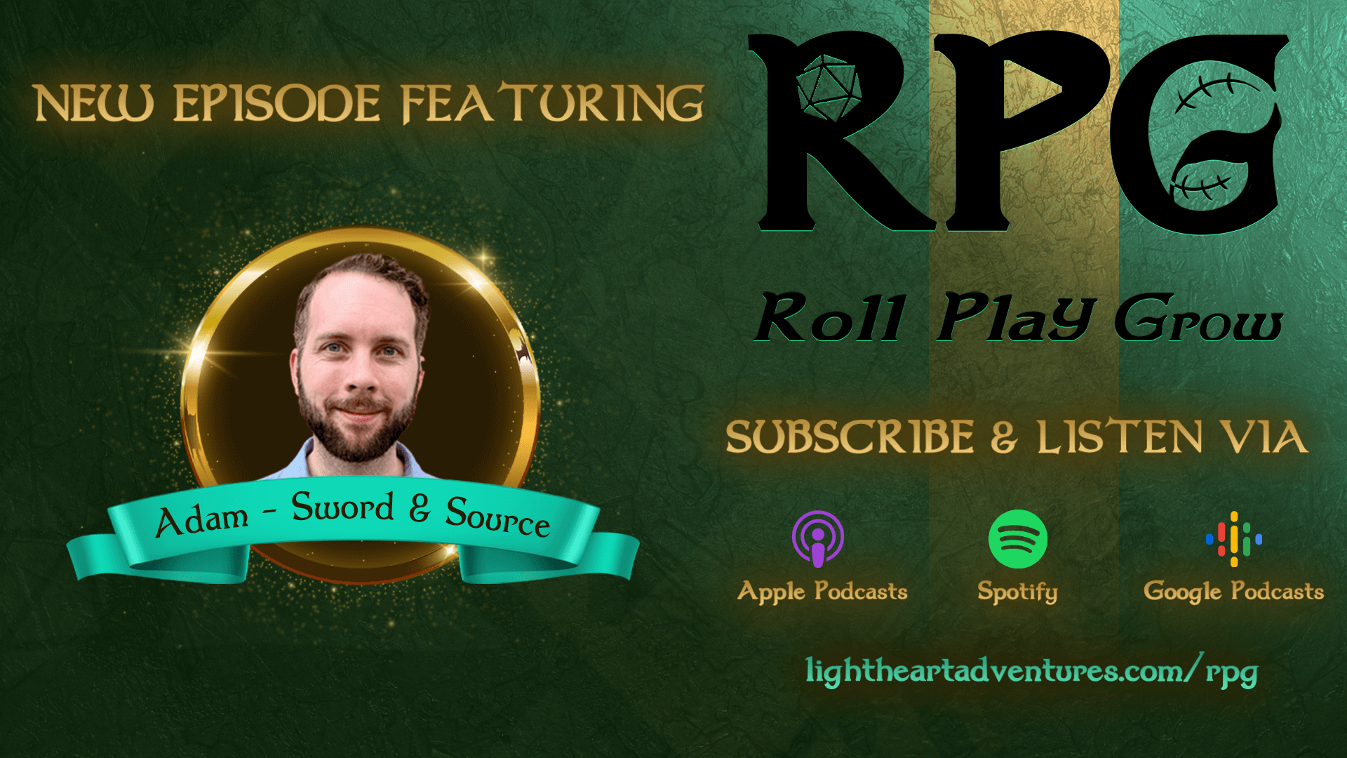 My appearance on the Roll Play Grow Podcast