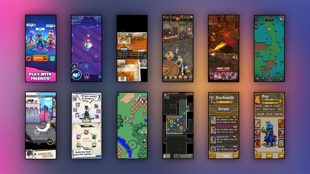 Interesting mobile RPGs you can play Portrait mode in 2023